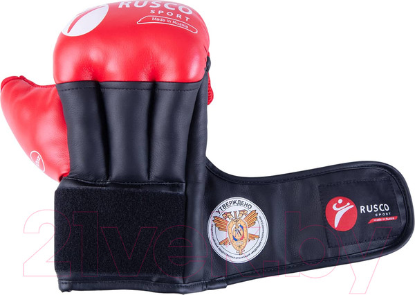 Изображение товара Перчатки для рукопашного боя RuscoSport Pro (р-р 8, красный)