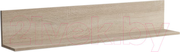 Изображение товара Полка Мебель-КМК 1200 Монако 0673.30 (дуб сонома)