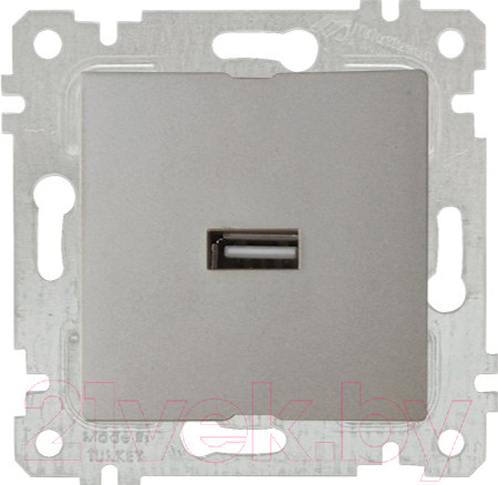 Изображение товара Розетка Mutlusan Rita 2200 448 0183 (титан)