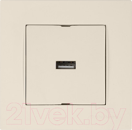 Изображение товара Розетка Mutlusan Rita 2220 448 0102 (кремовый)