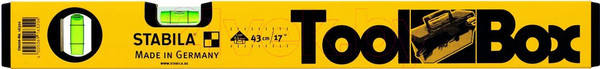 Изображение товара Уровень строительный Stabila 70 Toolbox / 16320 (430мм)