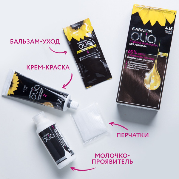 Изображение товара Крем-краска для волос Garnier Olia 9.0 (очень светло-русый)