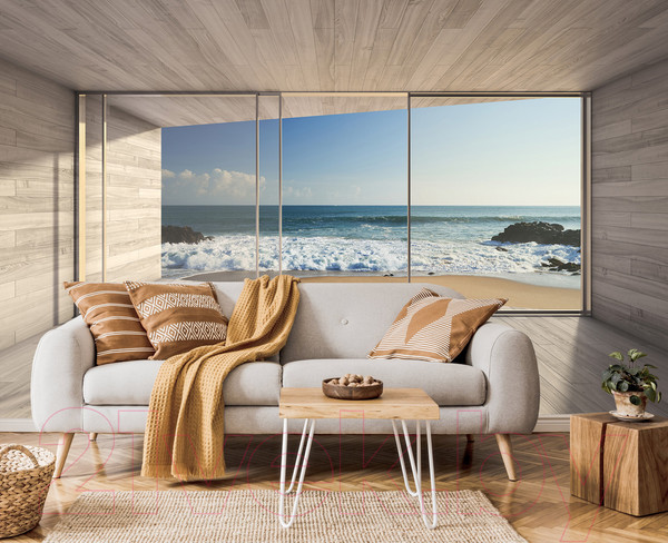 Изображение товара Фотообои листовые Citydecor Вид на пляж (400x254)