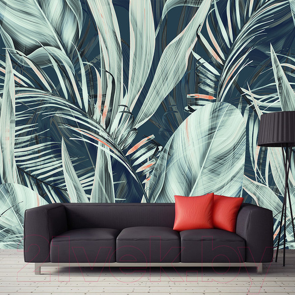 Изображение товара Фотообои листовые Citydecor Тропические цветы (300x254)