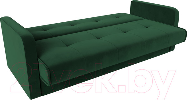 Изображение товара Диван Лига Диванов Надежда 72 / 103073 (велюр, зеленый)