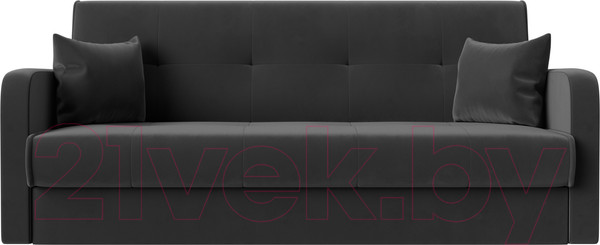 Изображение товара Диван Лига Диванов Надежда 72 / 103076 (велюр, серый)