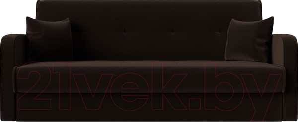 Изображение товара Диван Лига Диванов Надежда 72 / 103081 (микровельвет, коричневый)