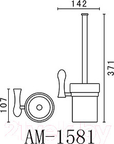 Изображение товара Ершик для унитаза Art&Max Elegant AM-E-1581 