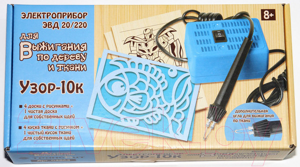 Изображение товара Выжигатель по дереву Десятое королевство Узор-10к / 03863