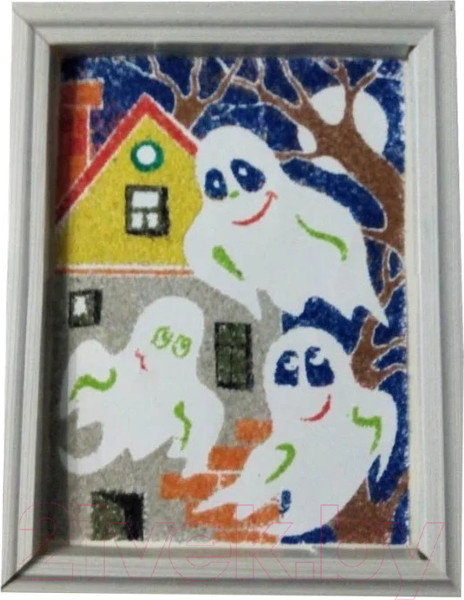 Изображение товара Набор для творчества Фантазер Неон фреска. Совсем не страшно / FN-430005