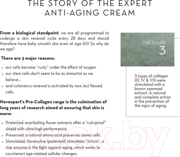 Изображение товара Крем для лица Novexpert Pro Collagen антивозрастной (40мл)