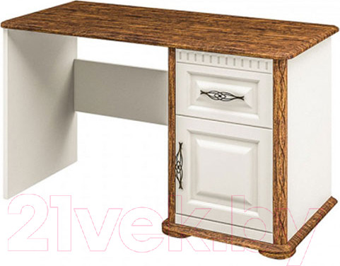 Изображение товара Письменный стол Мебель-Неман Марсель МН-126-17 (кремовый/дуб кантри)
