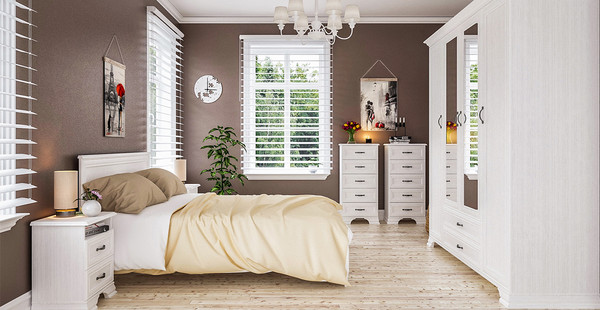 Изображение товара Тумба Мебель-Неман Юнона МН-132-02 (белый текстурный)