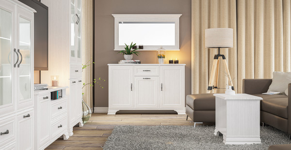 Изображение товара Тумба Мебель-Неман Юнона МН-132-16 (белый текстурный)