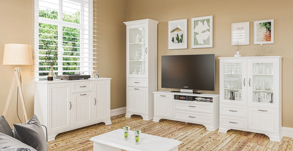 Изображение товара Тумба Мебель-Неман Юнона МН-132-20 (белый текстурный)