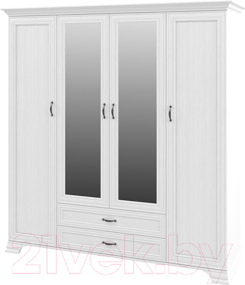 Изображение товара Шкаф Мебель-Неман Юнона МН-132-04 (белый текстурный)
