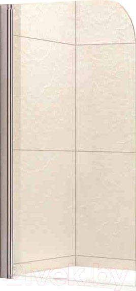 Изображение товара Стеклянная шторка для ванны Cezares ECO-O-V-1-80/140-C-Cr