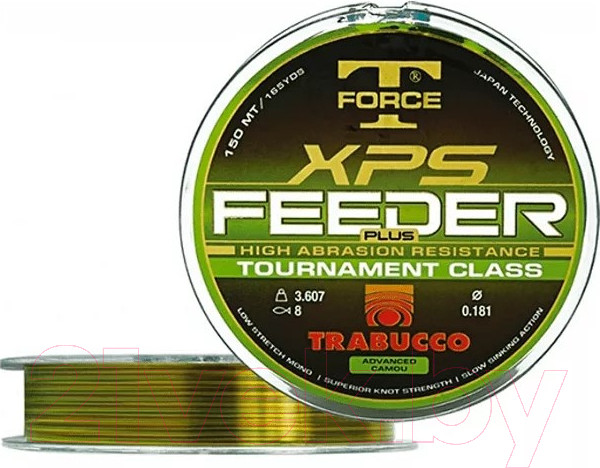 Изображение товара Леска монофильная Trabucco T-Force XPS Feeder Plus 0.22мм 150м / 053-95-220