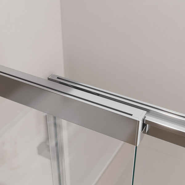 Изображение товара Стеклянная шторка для ванны Cezares SLIDER-VF-11-100/150-C-Cr