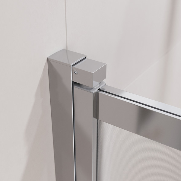 Изображение товара Стеклянная шторка для ванны Cezares SLIDER-VF-11-90/150-P-Cr