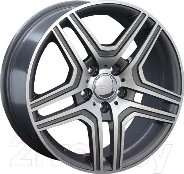 Изображение товара Литой диск Replay MR67 20x8.5" 5x112мм DIA 66.6мм ET 29мм GMF