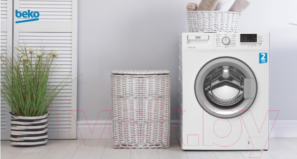 Изображение товара Стиральная машина Beko RGE 585P2 BSW