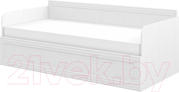 Изображение товара Кровать-тахта Мебель-Неман Юнона МН-132-29 (белый текстурный)