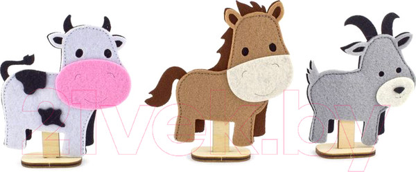 Изображение товара Набор пальчиковых кукол Фетров Домашние обитатели / 1101001