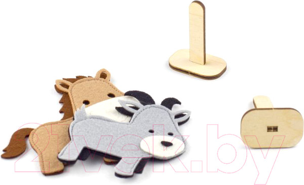 Изображение товара Набор пальчиковых кукол Фетров Домашние обитатели / 1101001