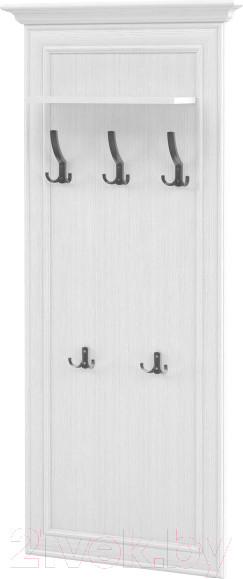 Изображение товара Вешалка для одежды Мебель-Неман Юнона МН-132-32 (белый текстурный)