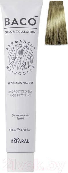 Изображение товара Крем-краска для волос Kaaral Baco 8.0 (светлый блондин)