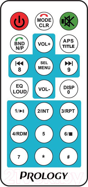Изображение товара Бездисковая автомагнитола Prology CMX-210