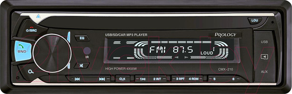 Изображение товара Бездисковая автомагнитола Prology CMX-210