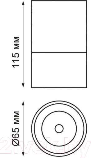 Изображение товара Точечный светильник Novotech Elinа 370677