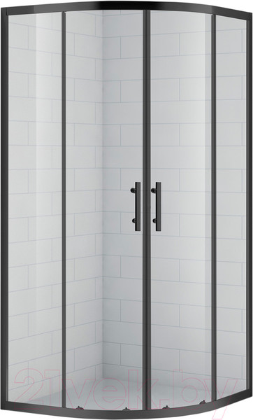 Изображение товара Душевой уголок Cezares ECO-O-R-2-90-C-NERO