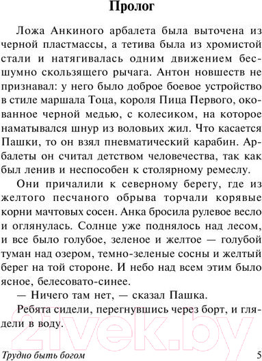 Изображение товара Книга АСТ Трудно быть богом (Стругацкий А., Стругацкий Б.)
