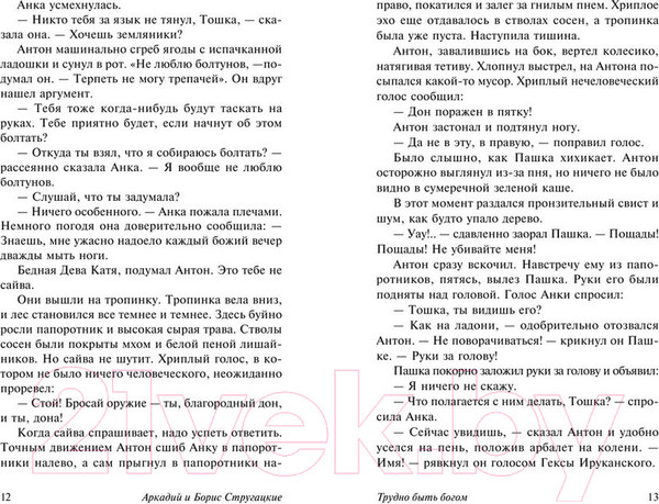 Изображение товара Книга АСТ Трудно быть богом (Стругацкий А., Стругацкий Б.)