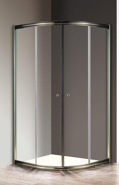 Изображение товара Душевой уголок Cezares GIUBILEO-R-2-80-SCORREVOLE-C-Br