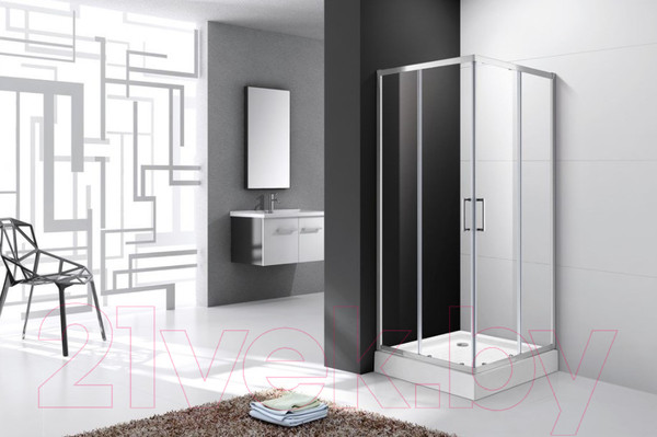 Изображение товара Душевой уголок Cezares Molveno-A-2-100-P-Cr