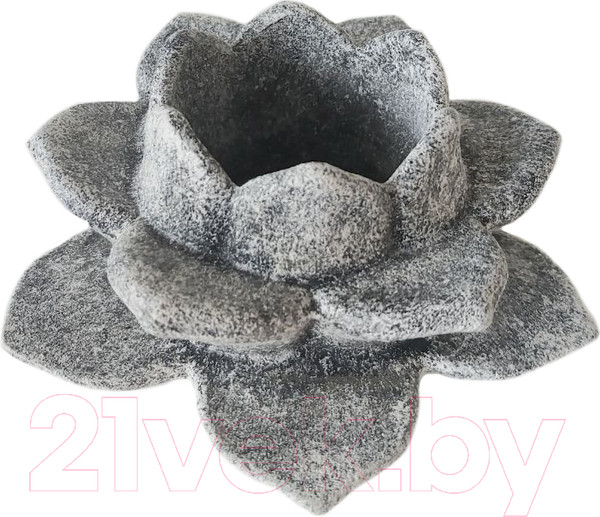 Изображение товара Подсвечник Нашы майстры Лотос / 1083 (декорированный)