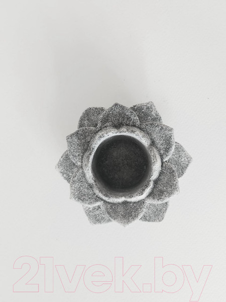 Изображение товара Подсвечник Нашы майстры Лотос / 1083 (декорированный)