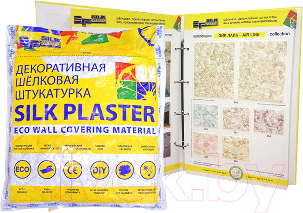 Изображение товара Жидкие обои Silk Plaster ЭйрЛайн 603