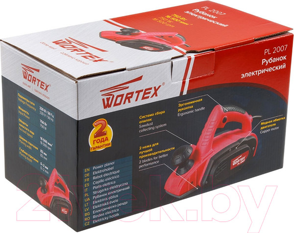 Изображение товара Электрорубанок Wortex PL 2007 (PL200700022)