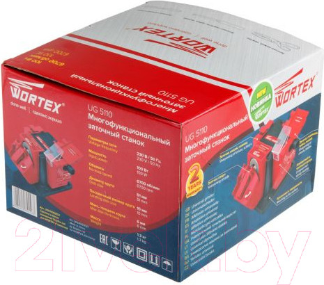 Изображение товара Точильный станок Wortex UG 5110 (UG511000021)