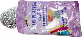 Изображение товара Блестки для жидких обоев Silk Plaster Точка (10гр, серебристый)
