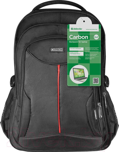 Изображение товара Рюкзак Defender Carbon 26077 (черный)