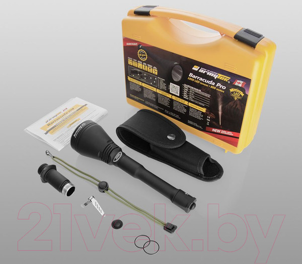 Изображение товара Фонарь Armytek Barracuda Pro v2 XHP35 HI / F03302SC