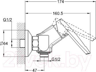 Изображение товара Смеситель G.Lauf LOF5-A033