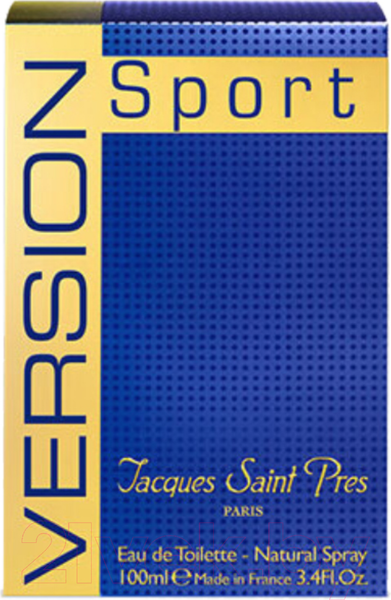 Изображение товара Туалетная вода Jacques Saint Pres Version Sport (100мл)