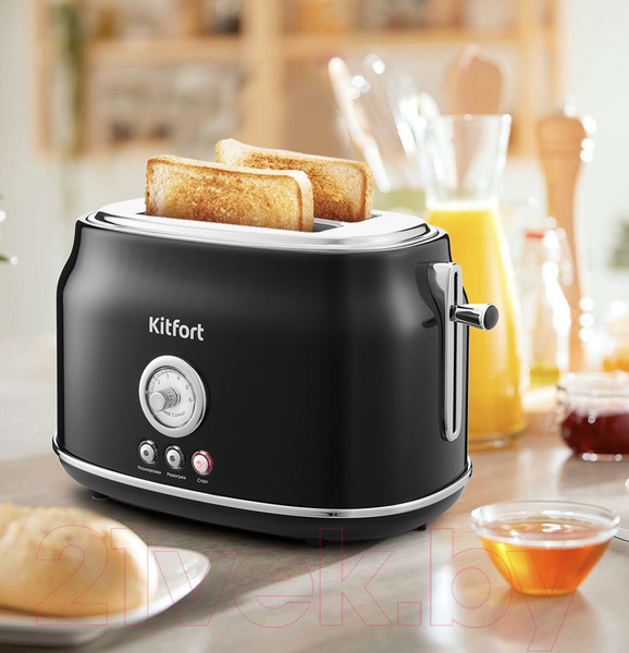 Изображение товара Тостер Kitfort KT-2038-1 (черный)